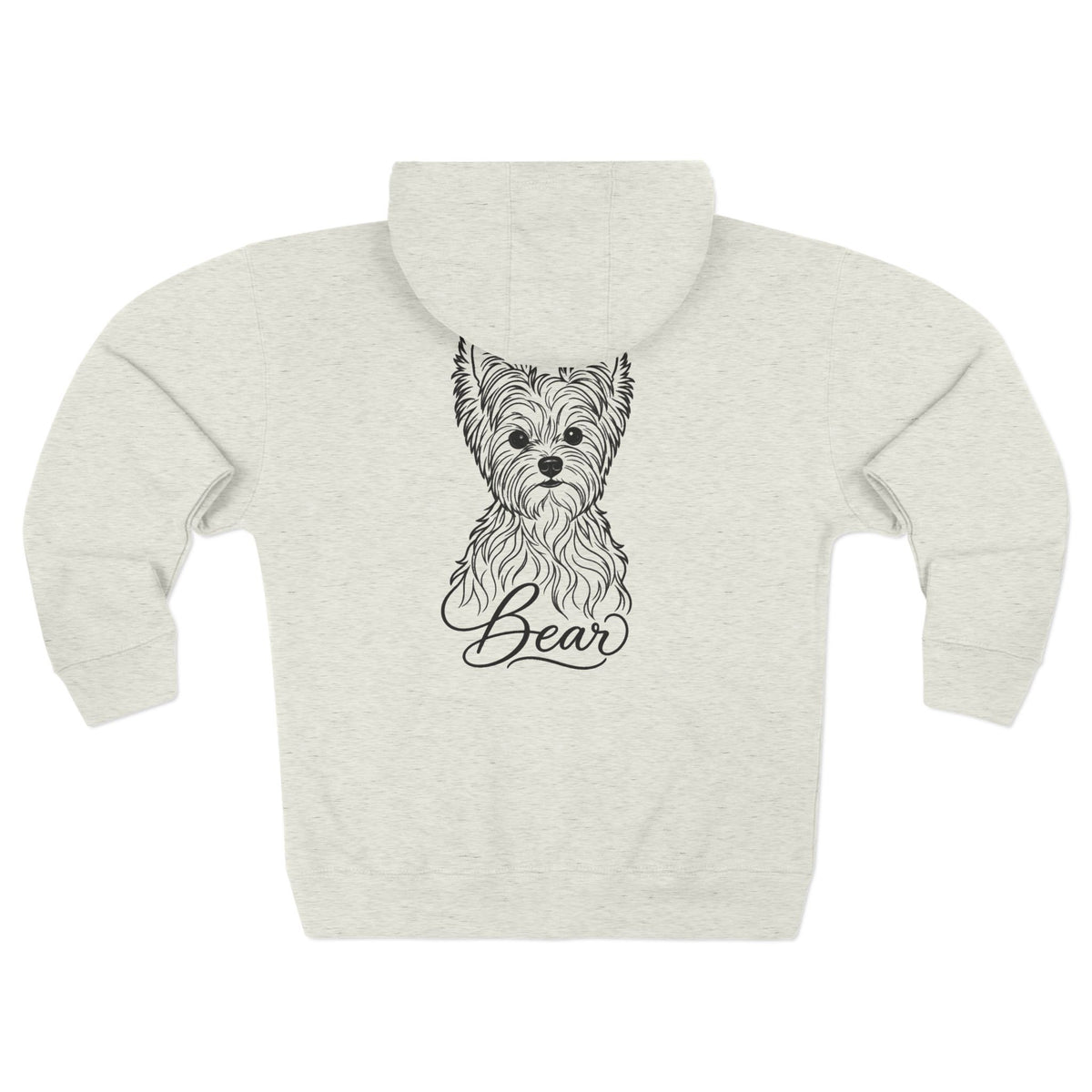 Bear Zip Up Hoodie