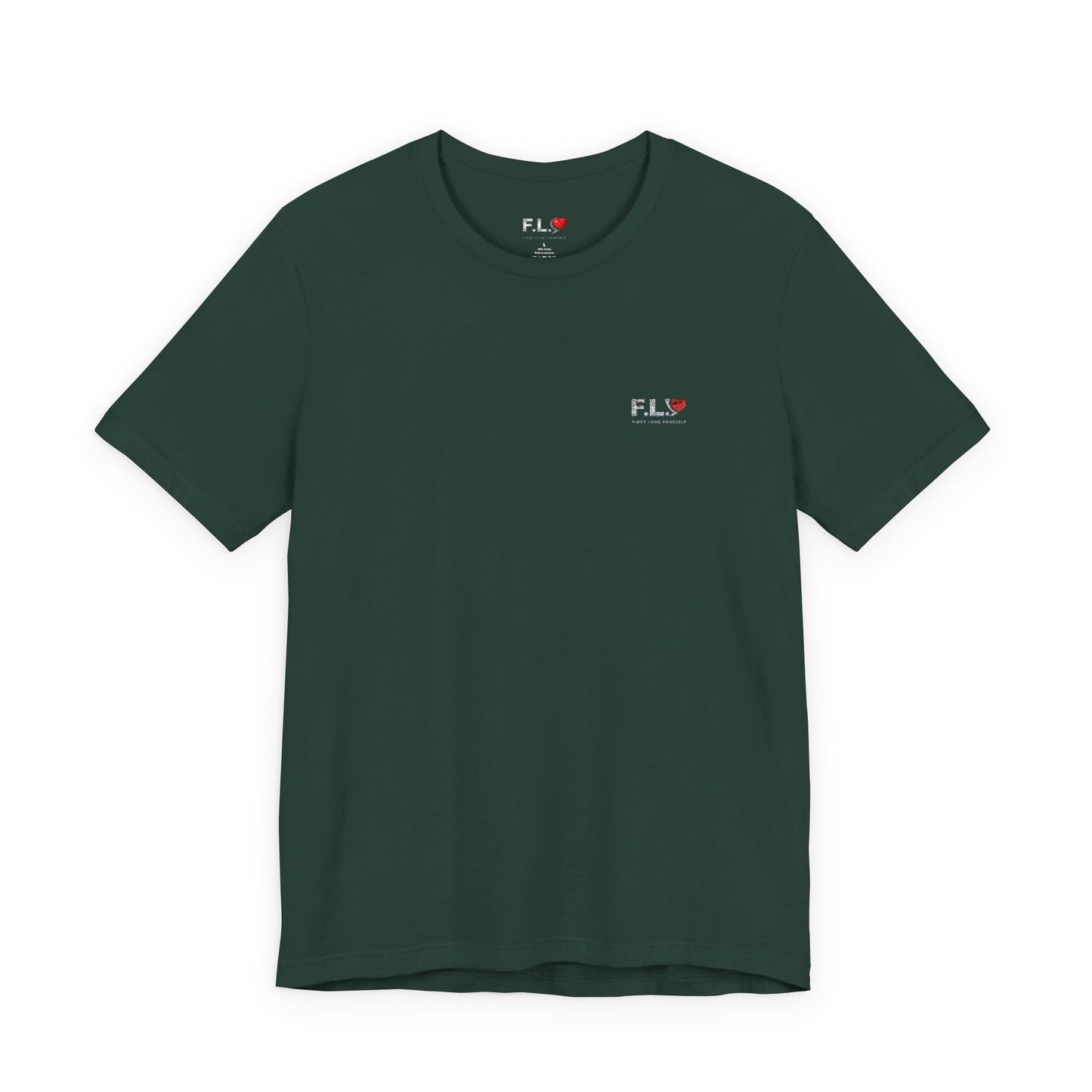 FLY Embroidered Essential T-Shirt | First Love Yourself