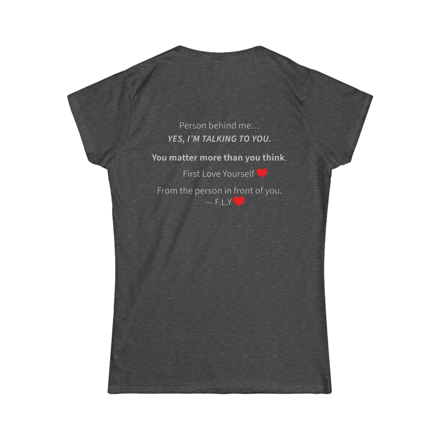 F.L.Y Statement Women's Fitted T-shirt