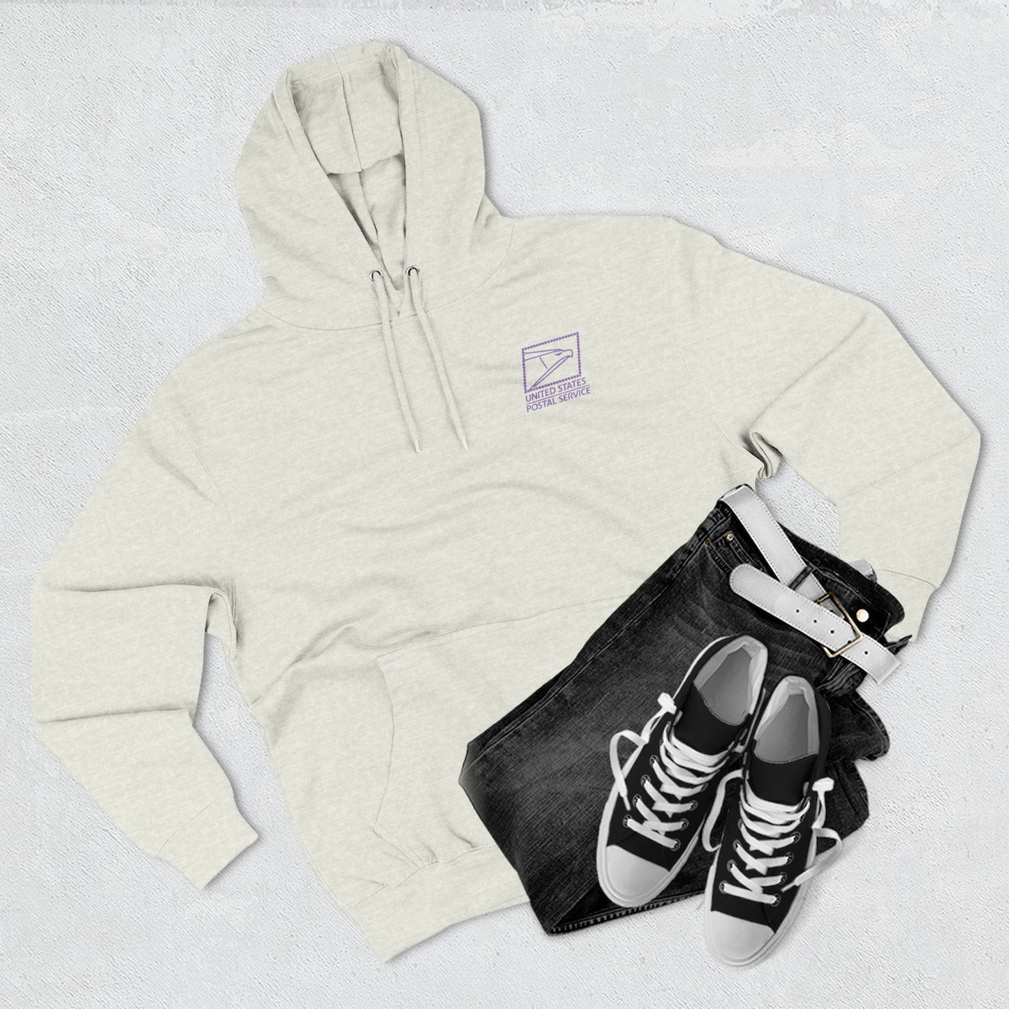 USPS Pearls Logo Pullover Hoodie