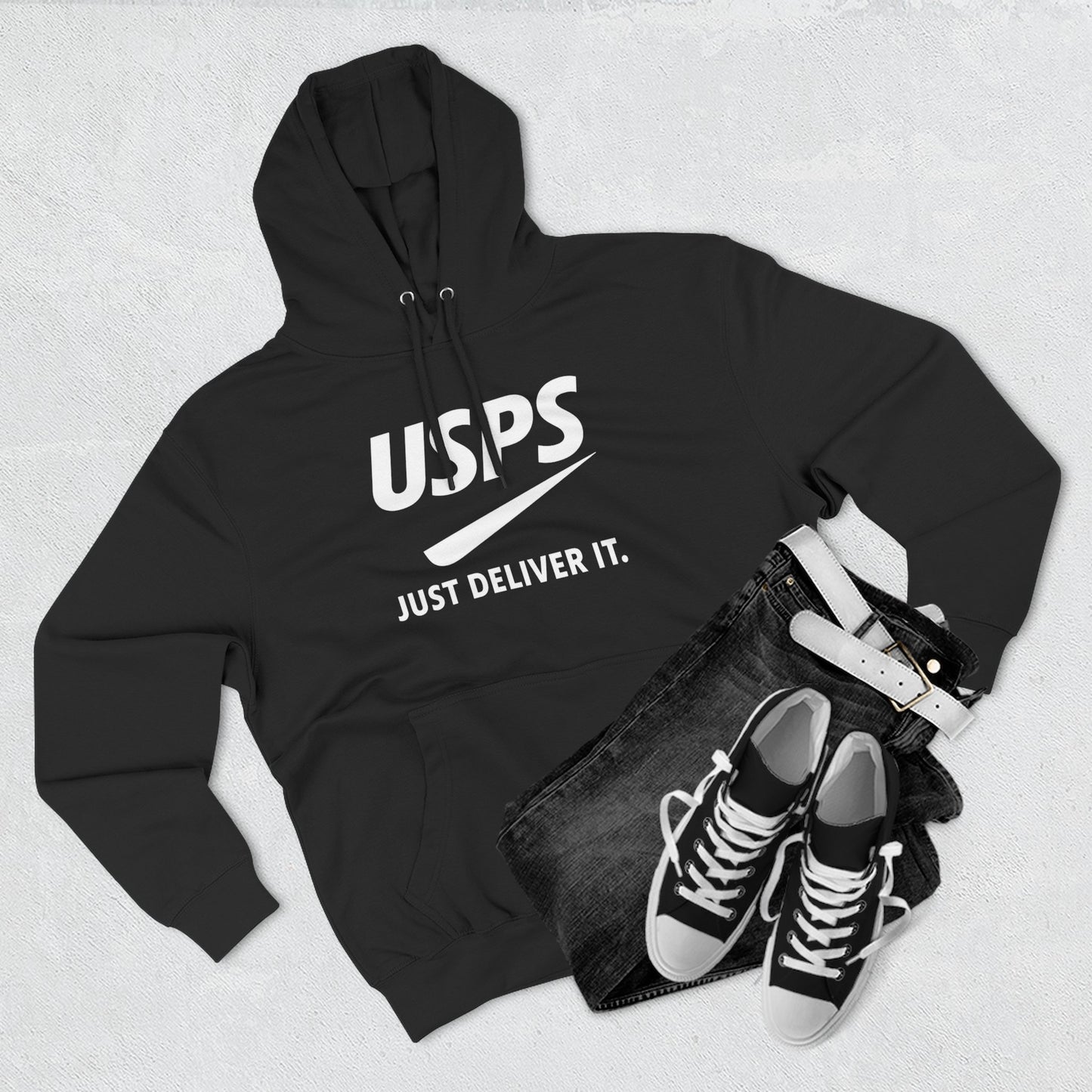 USPS 'Just Deliver It' Pullover Hoodie
