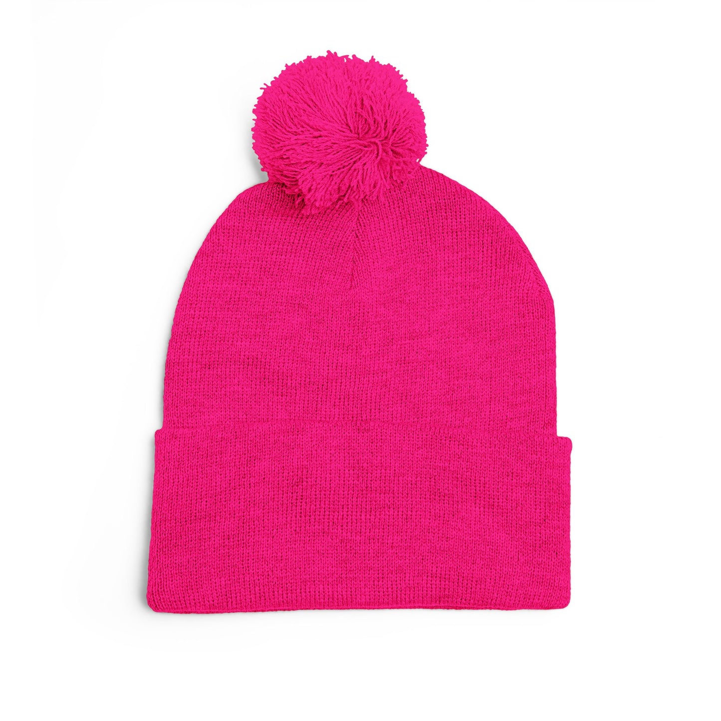 USPS Embroidered White Print Pom-Pom Beanie/Skully