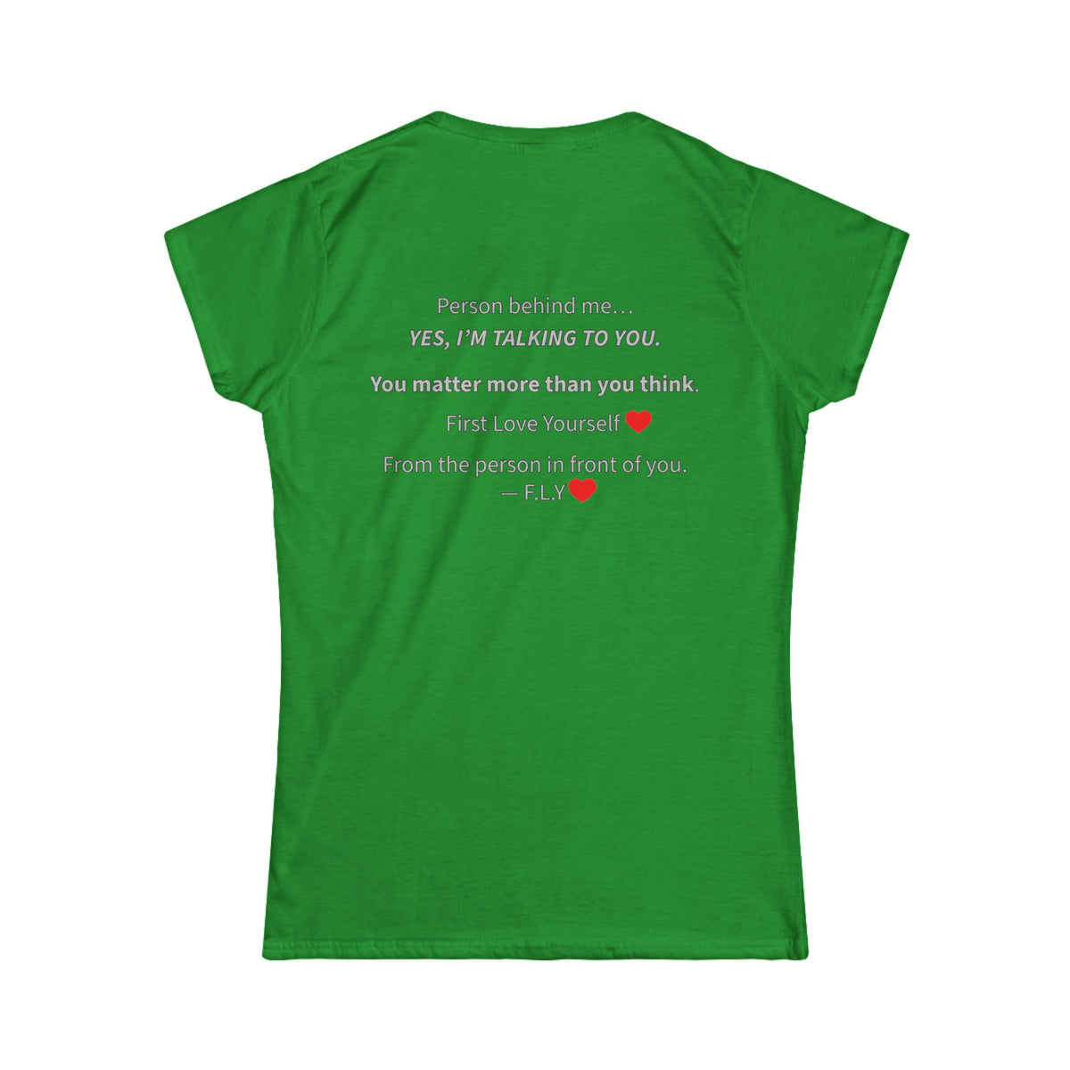 F.L.Y Statement Women's Fitted T-shirt