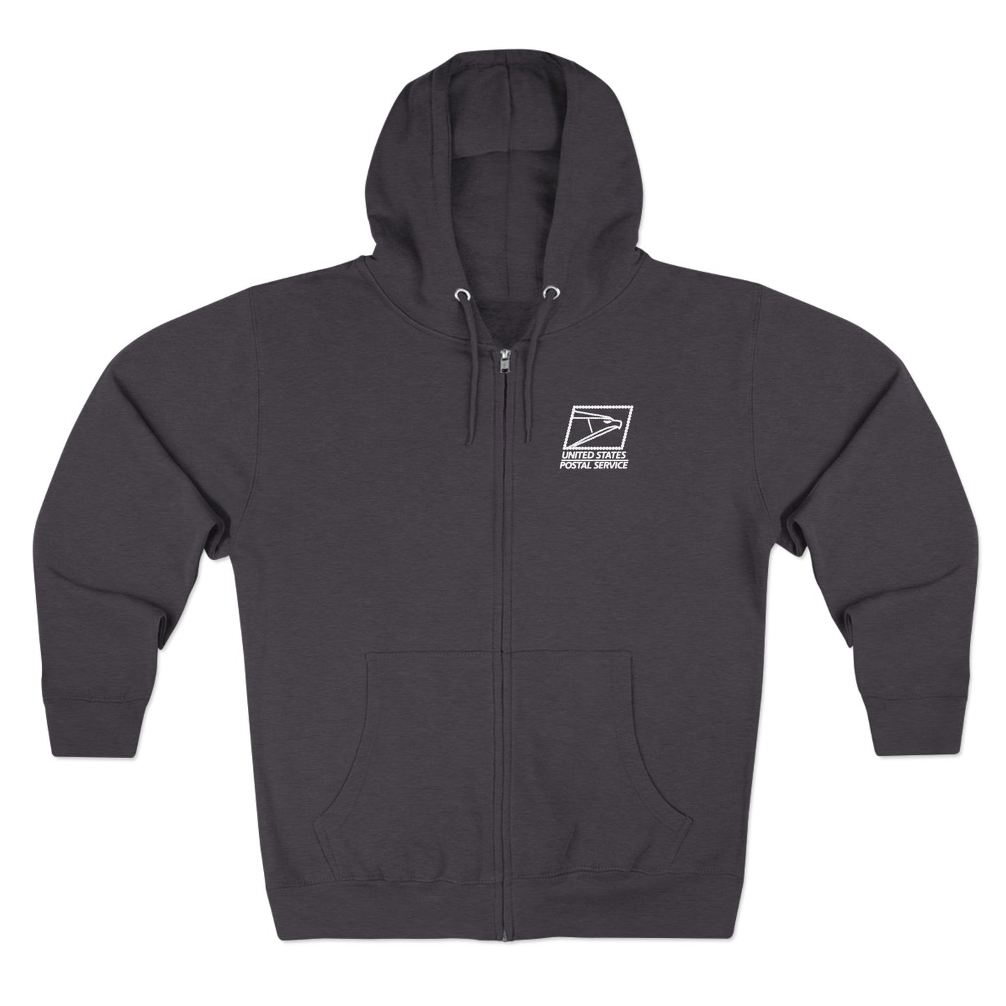 USPS Pearls Logo Zip Hoodie