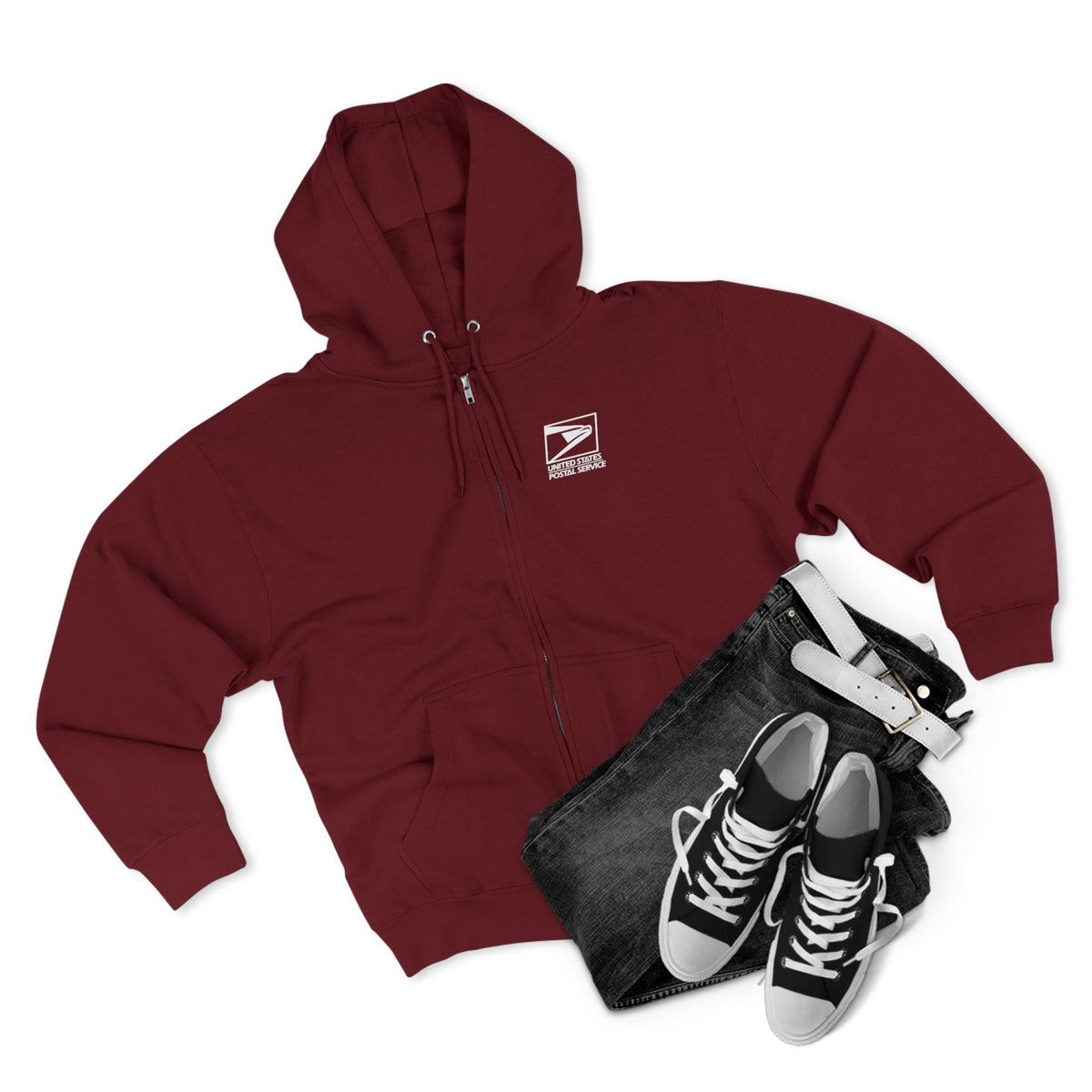 USPS Zip Up Hoodie