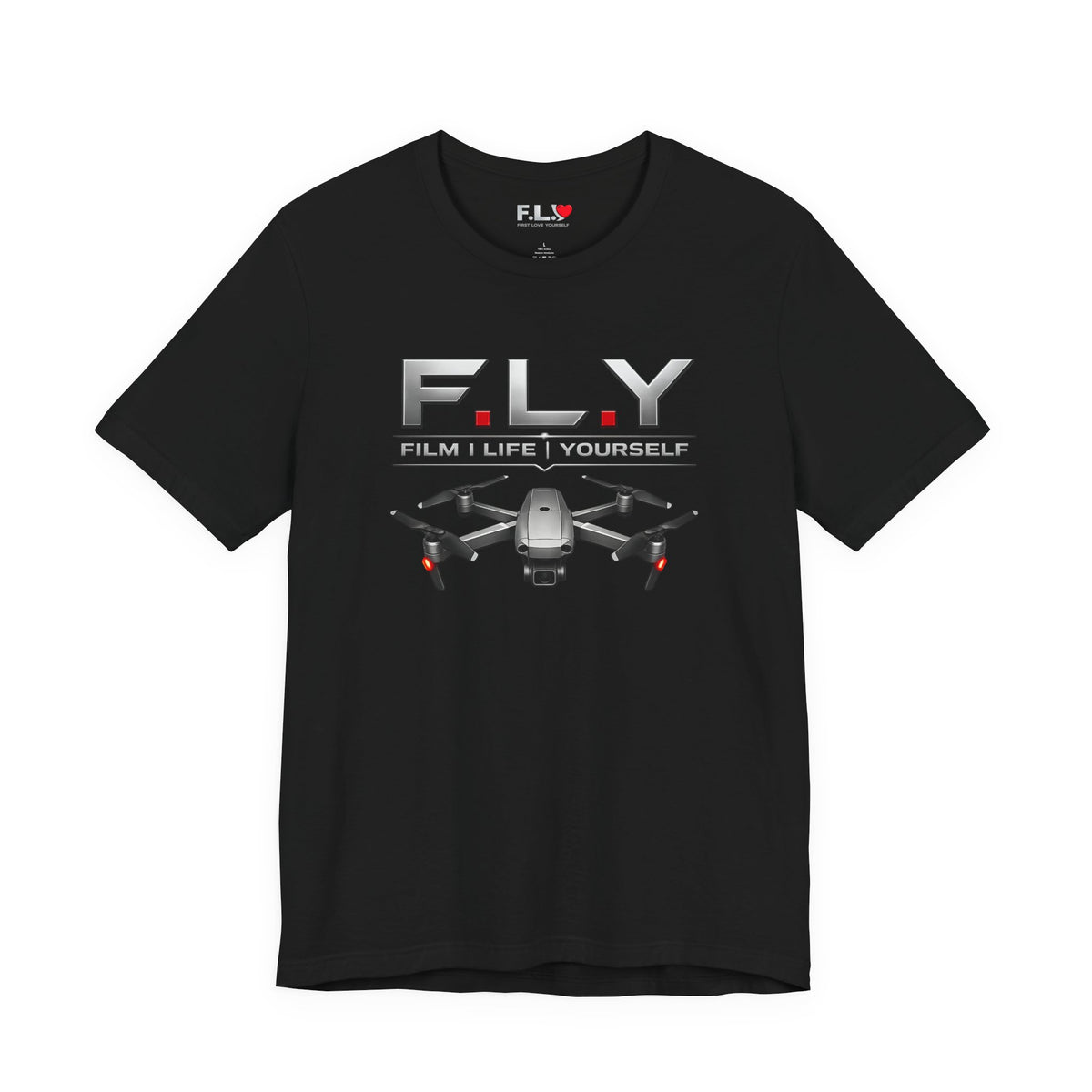 F.L.Y. Film Life Yourself Drone Statement T-Shirt