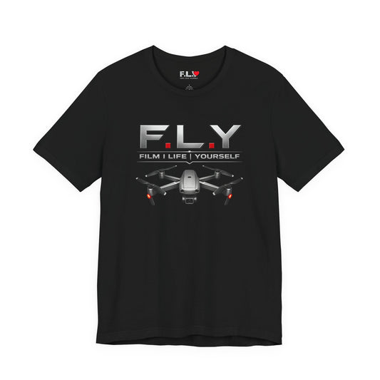 F.L.Y. Film Life Yourself Drone Statement T-Shirt