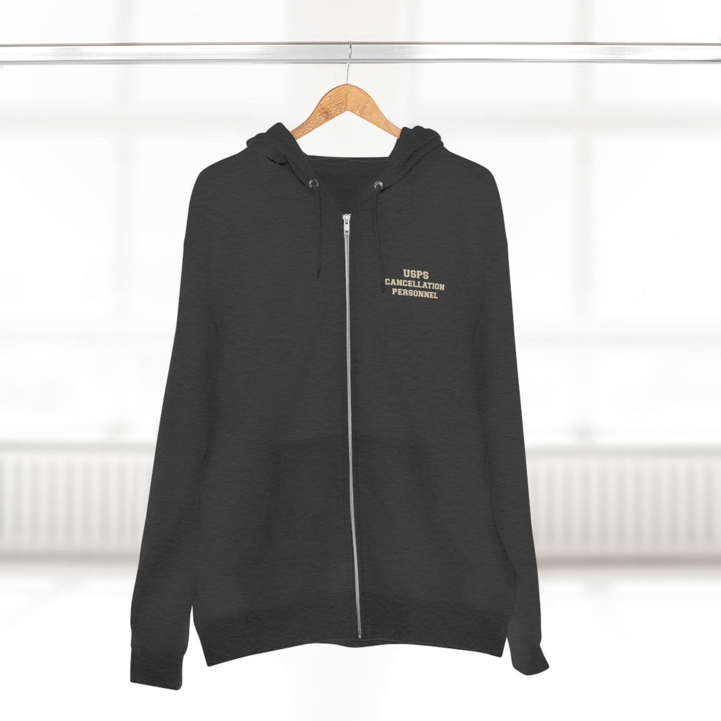 USPS Cancellation Personnel Zip Up Hoodie