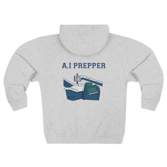 A.I. Prepper  Zip Hoodie