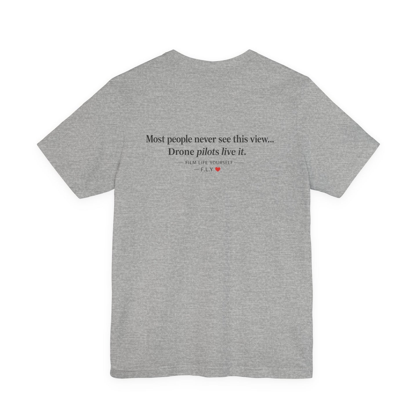 F.L.Y. Film Life Yourself Drone Statement T-Shirt