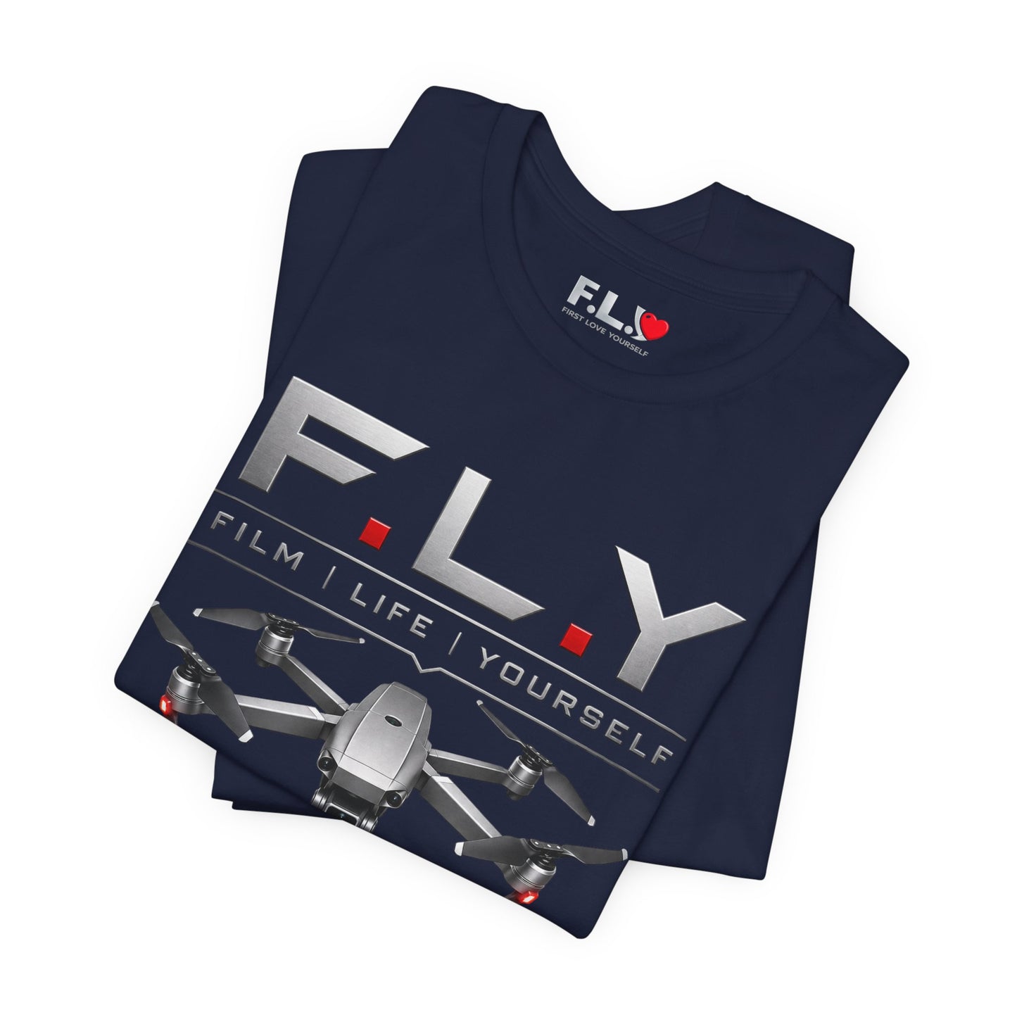 F.L.Y. Film Life Yourself Drone Statement T-Shirt