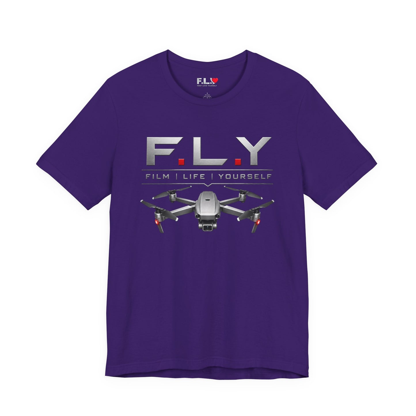 F.L.Y. Film Life Yourself Drone Statement T-Shirt