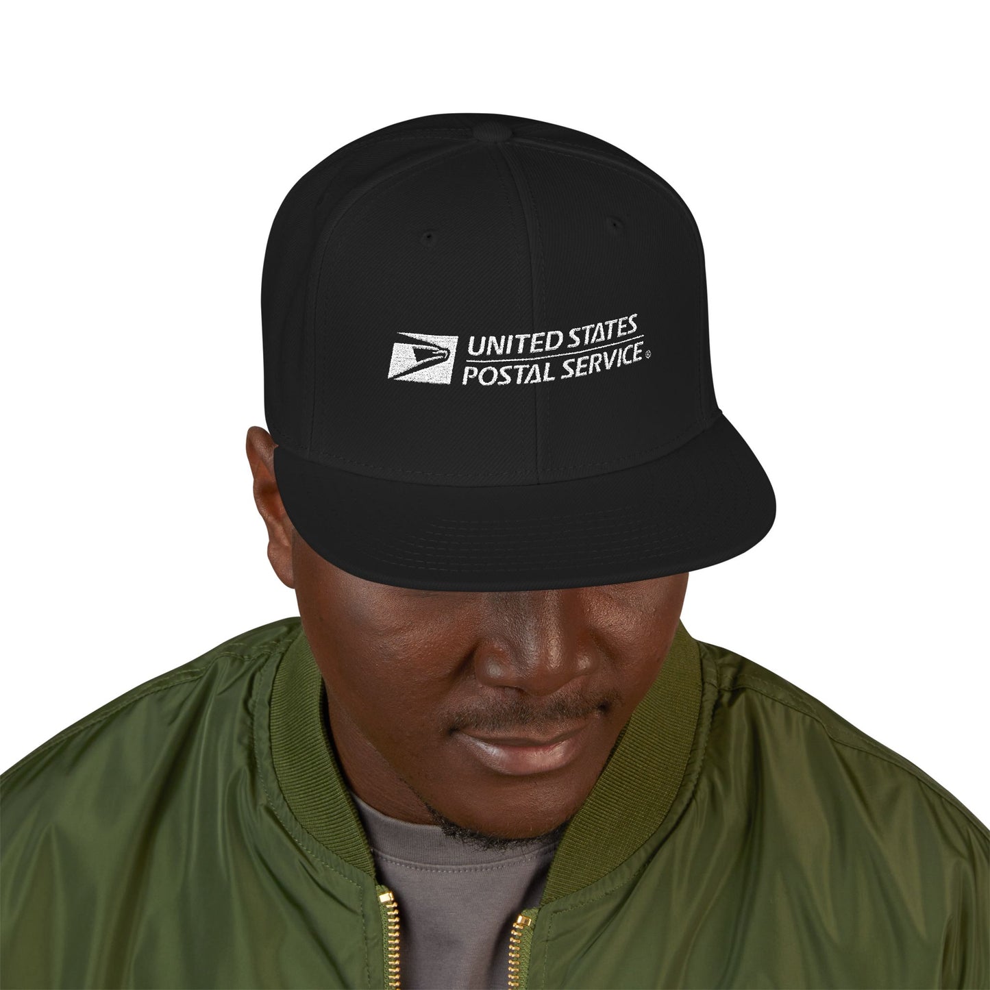USPS Embroidered Snapback Hat