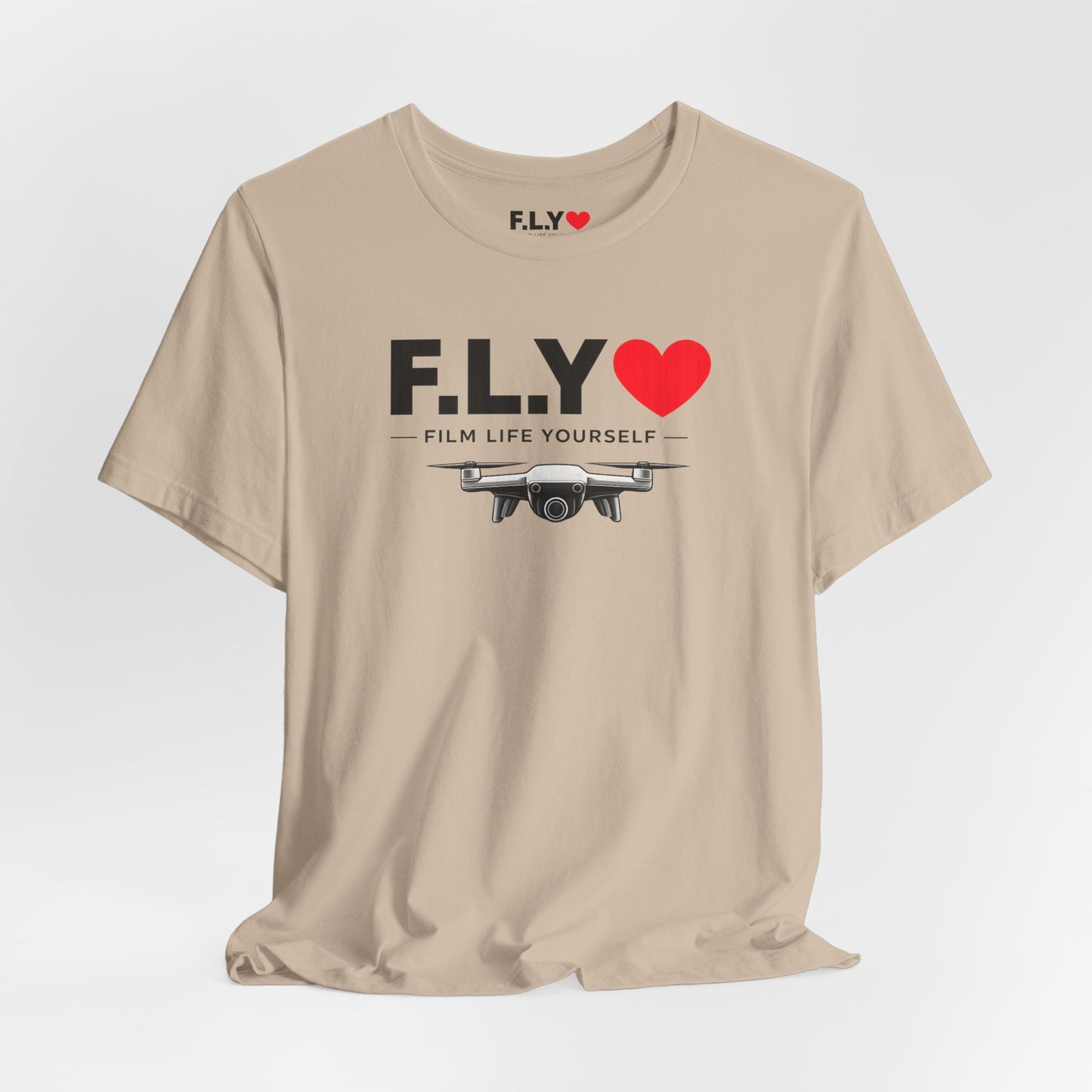 F.L.Y. Film Life Yourself Drone Statement T-Shirt