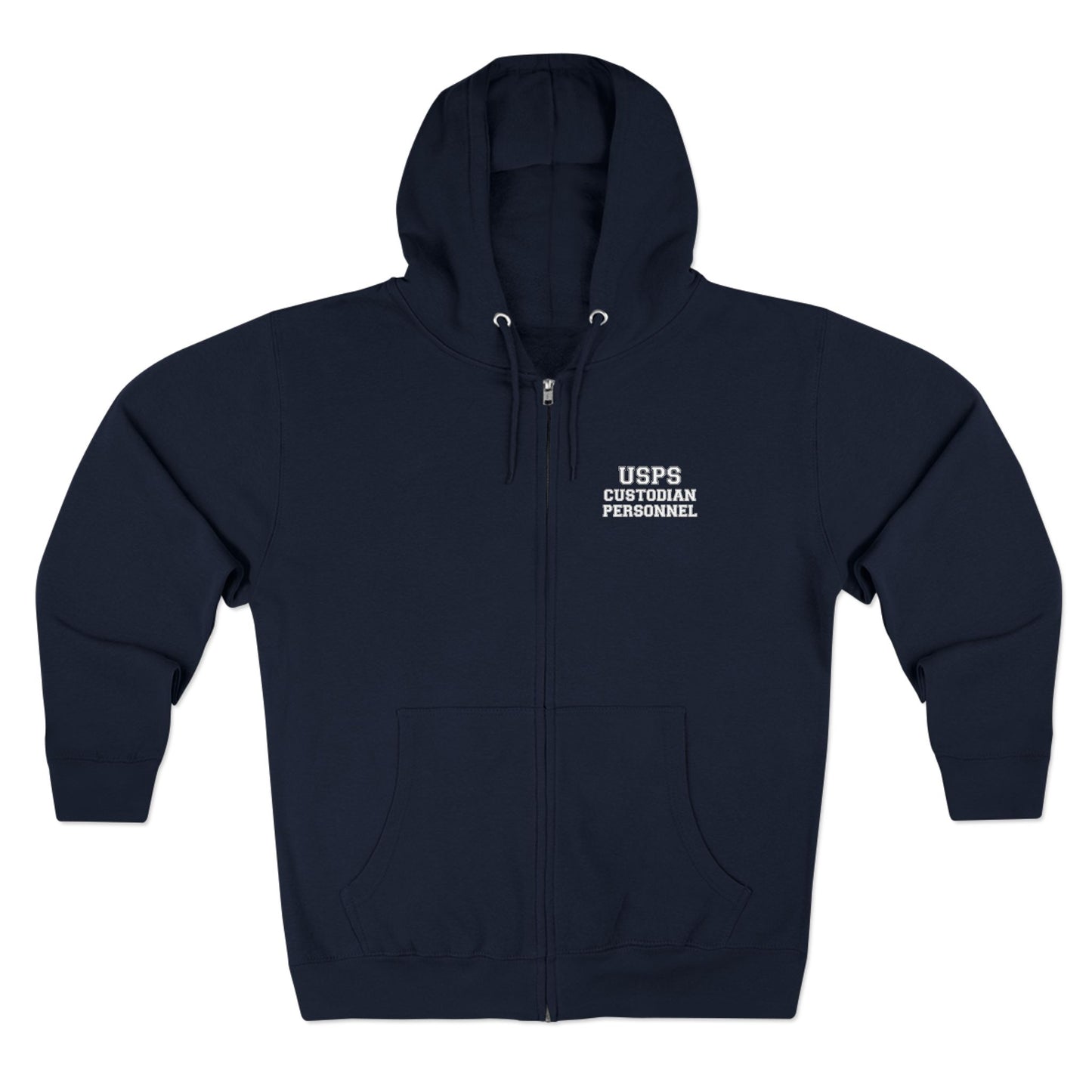 USPS Custodian Personnel Zip Hoodie