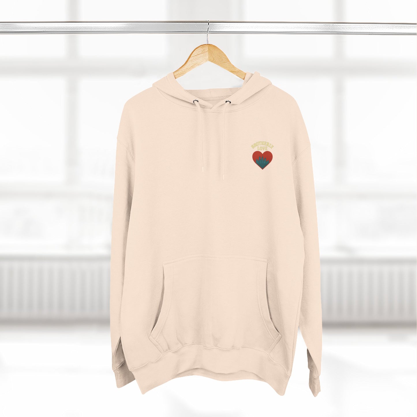 Brotherly Love Heart Skyline
