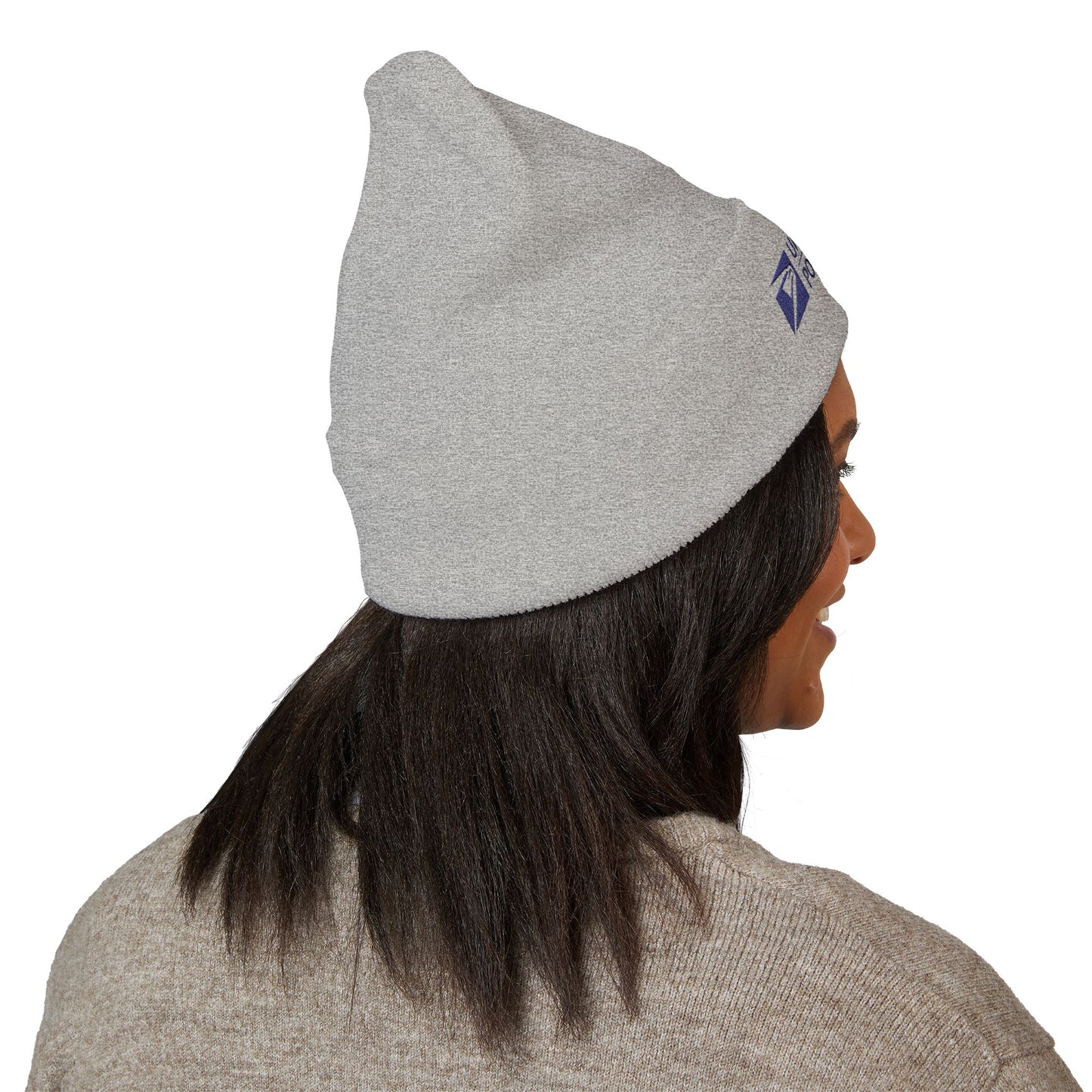 USPS Embroidered Blue Print Cuffed Beanie/Skully