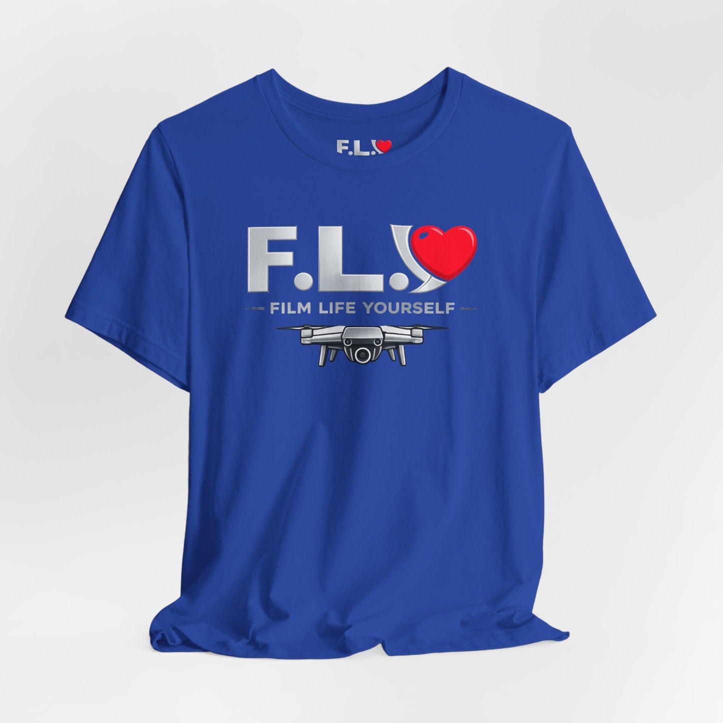 F.L.Y. Film Life Yourself Drone Statement T-Shirt