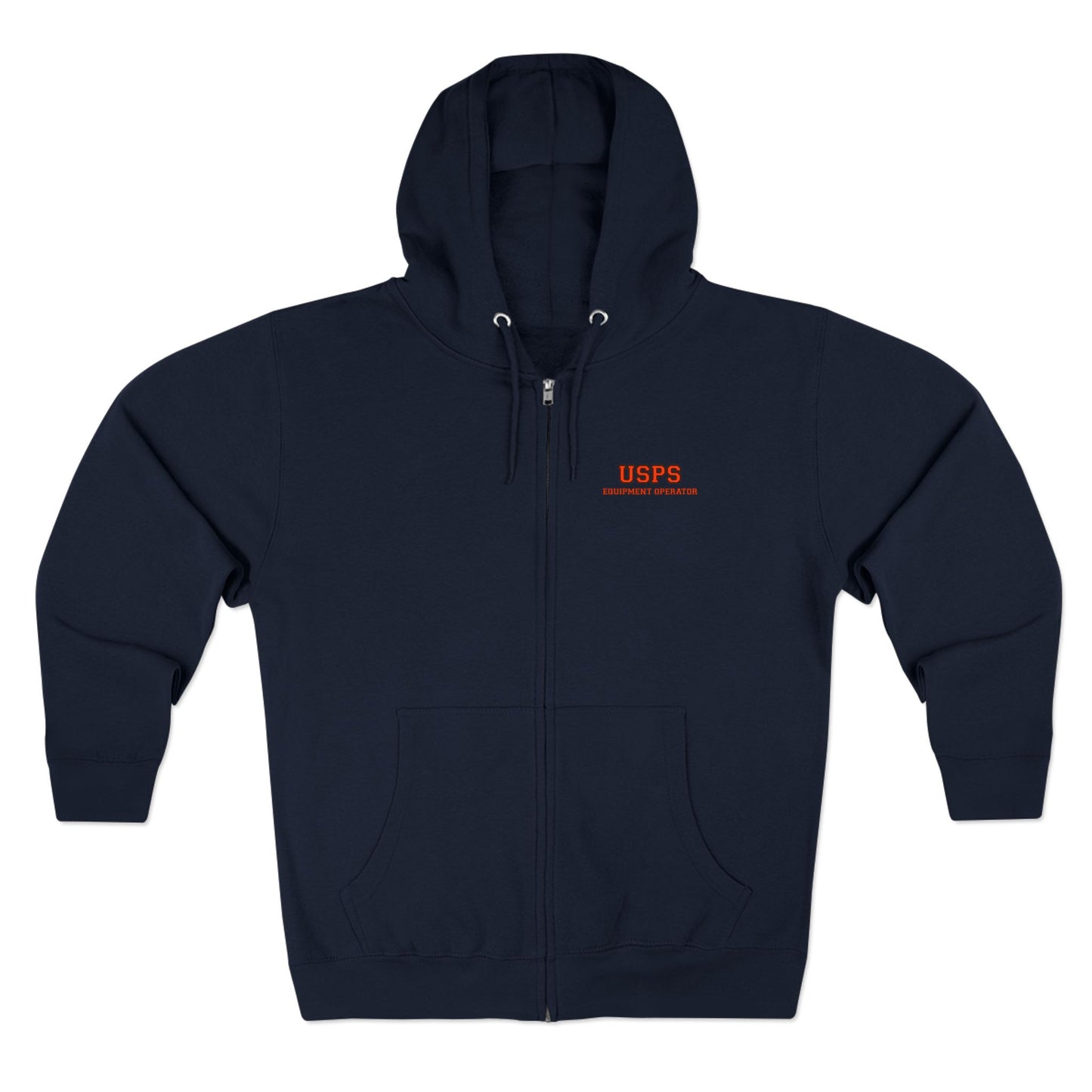 Zip Up Bidded Driver  Hoodie