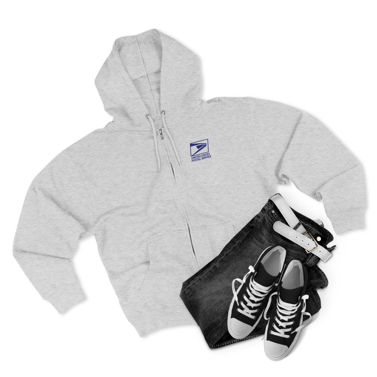 USPS Zip Up Hoodie