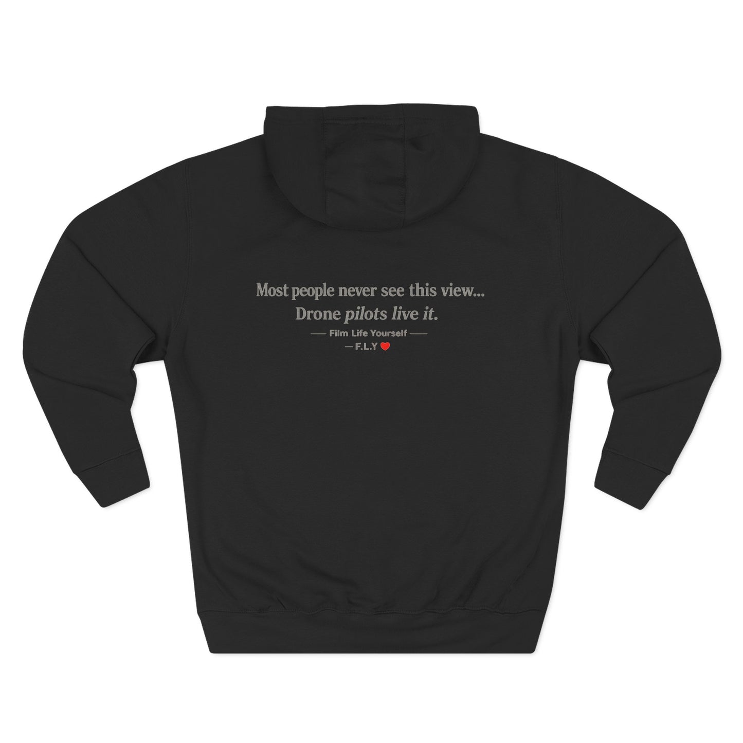 F.L.Y Film Life Yourself Drone Statement Pullover