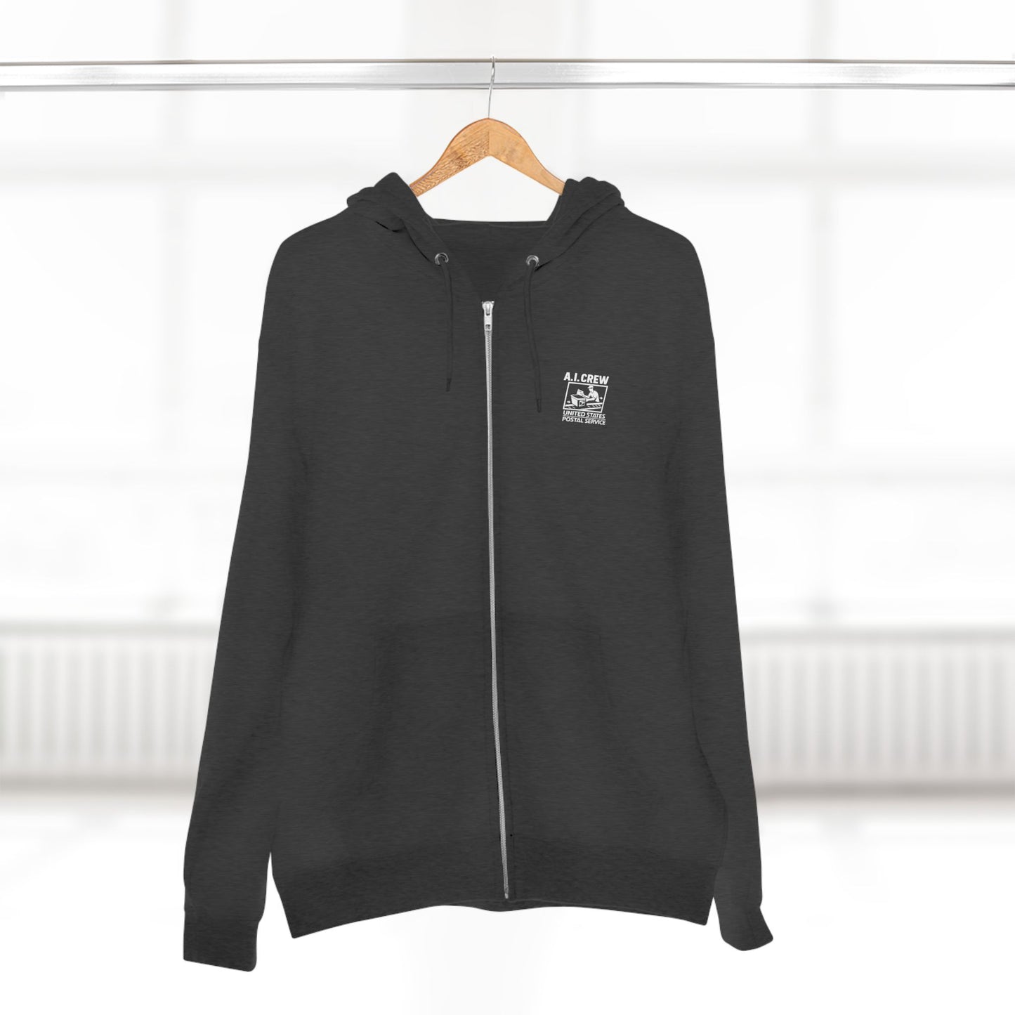 A.I Crew USPS Logo Zip Up Hoodie