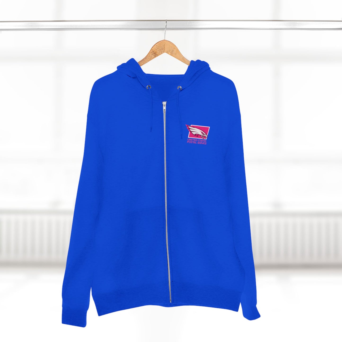 USPS Pink Eagles Zip Up Hoodie