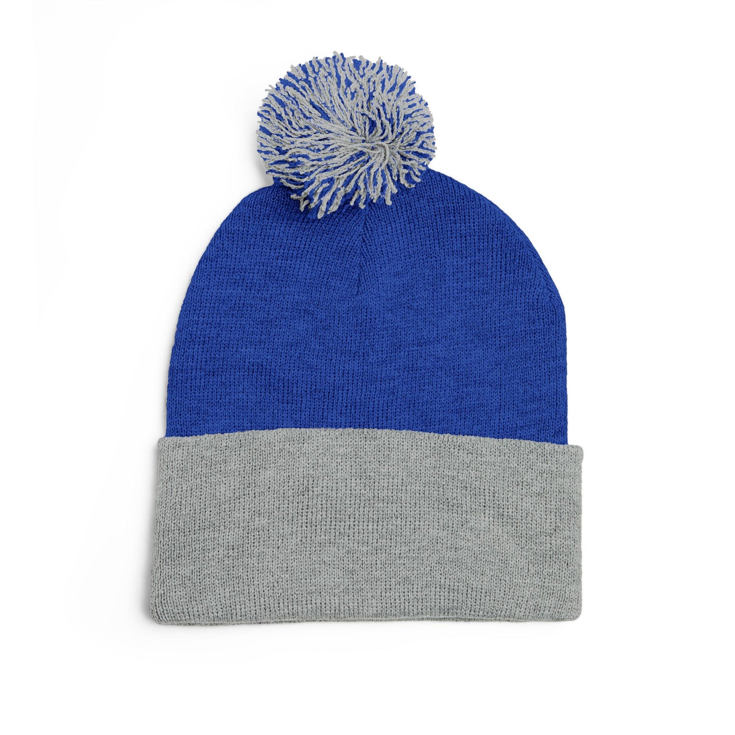 USPS Embroidered Blue Print Pom-Pom Beanie/Skully