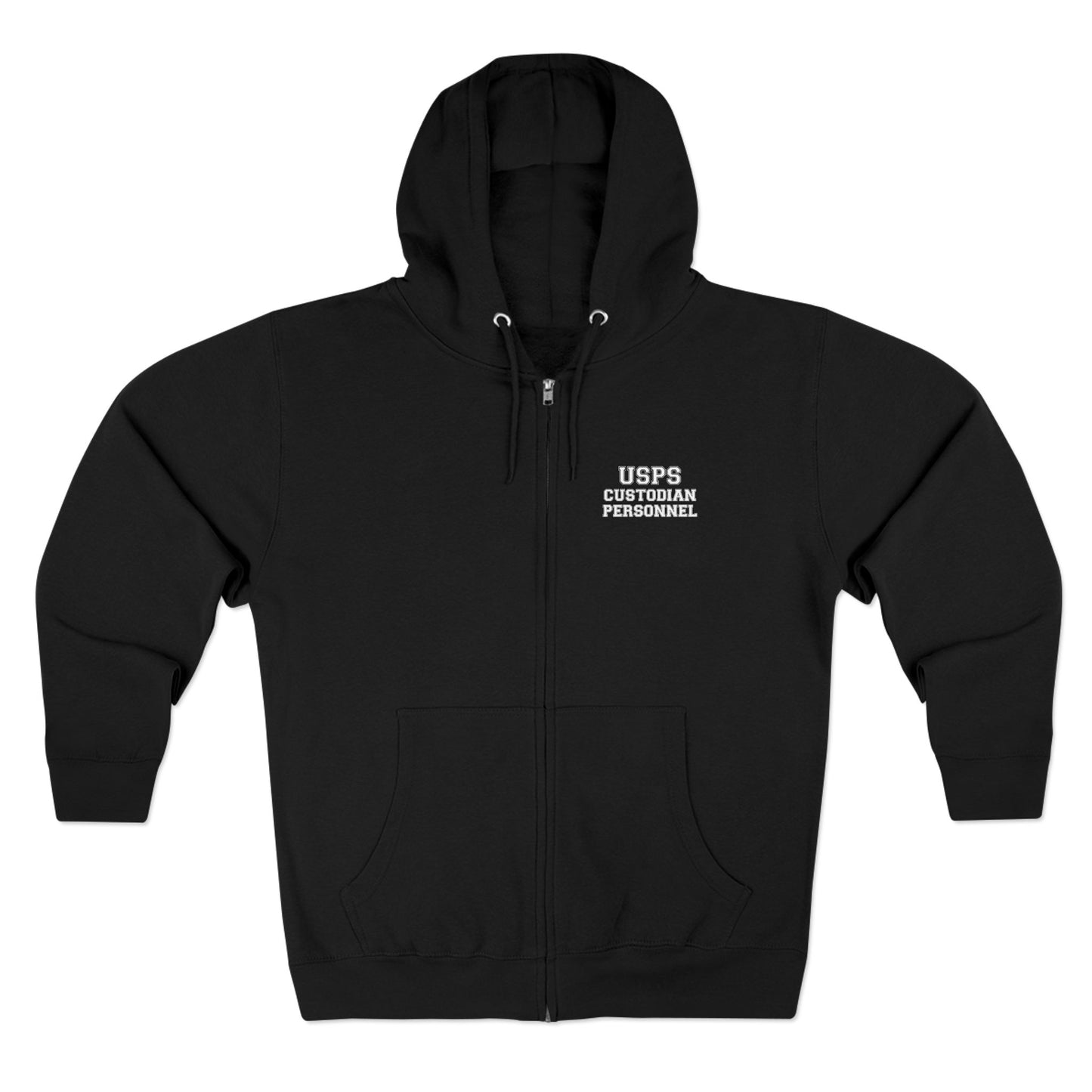 USPS Custodian Personnel Zip Hoodie