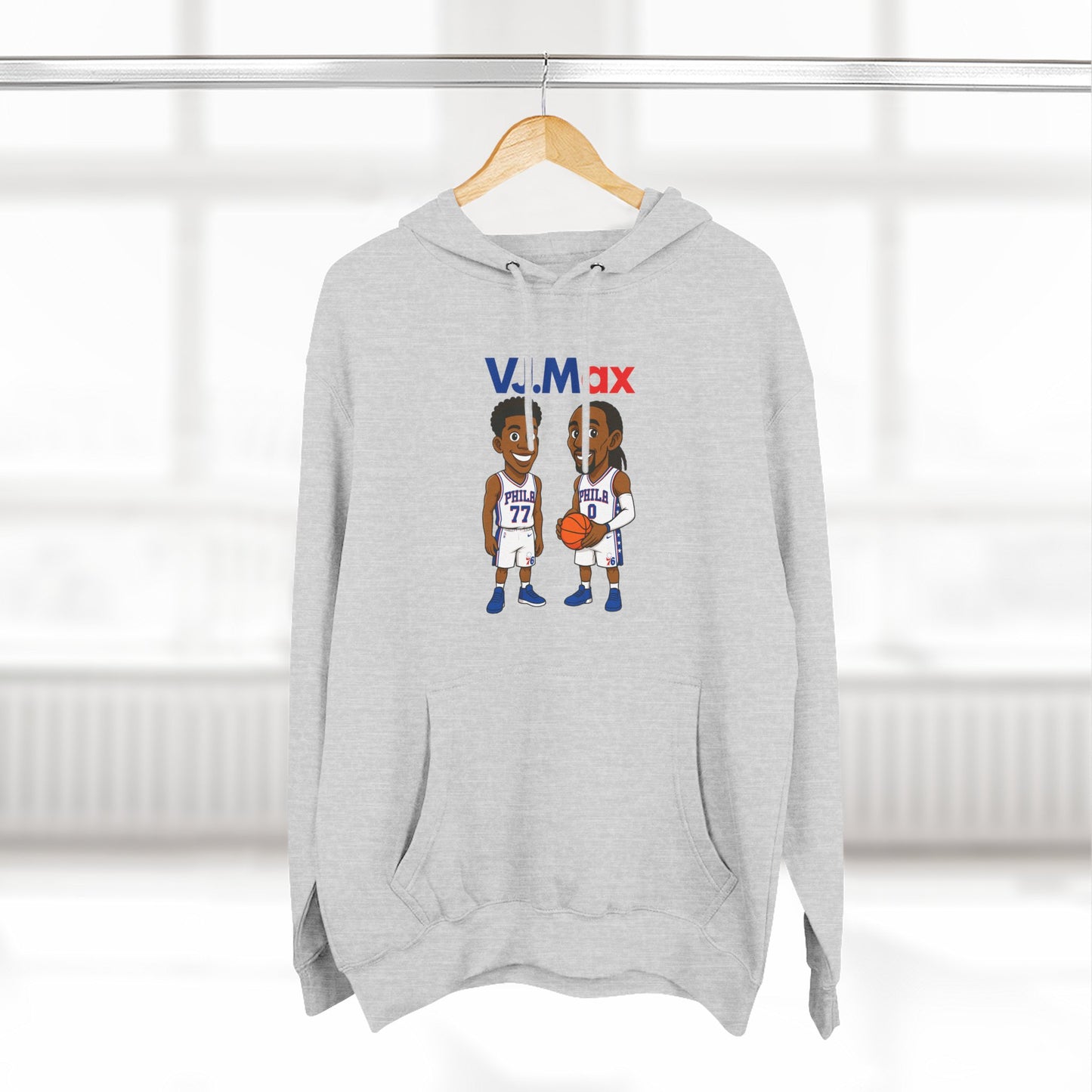 VJ Max Cartoon Basketball Hoodie