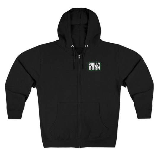 Philly Born 215 Zip Up Hoodie