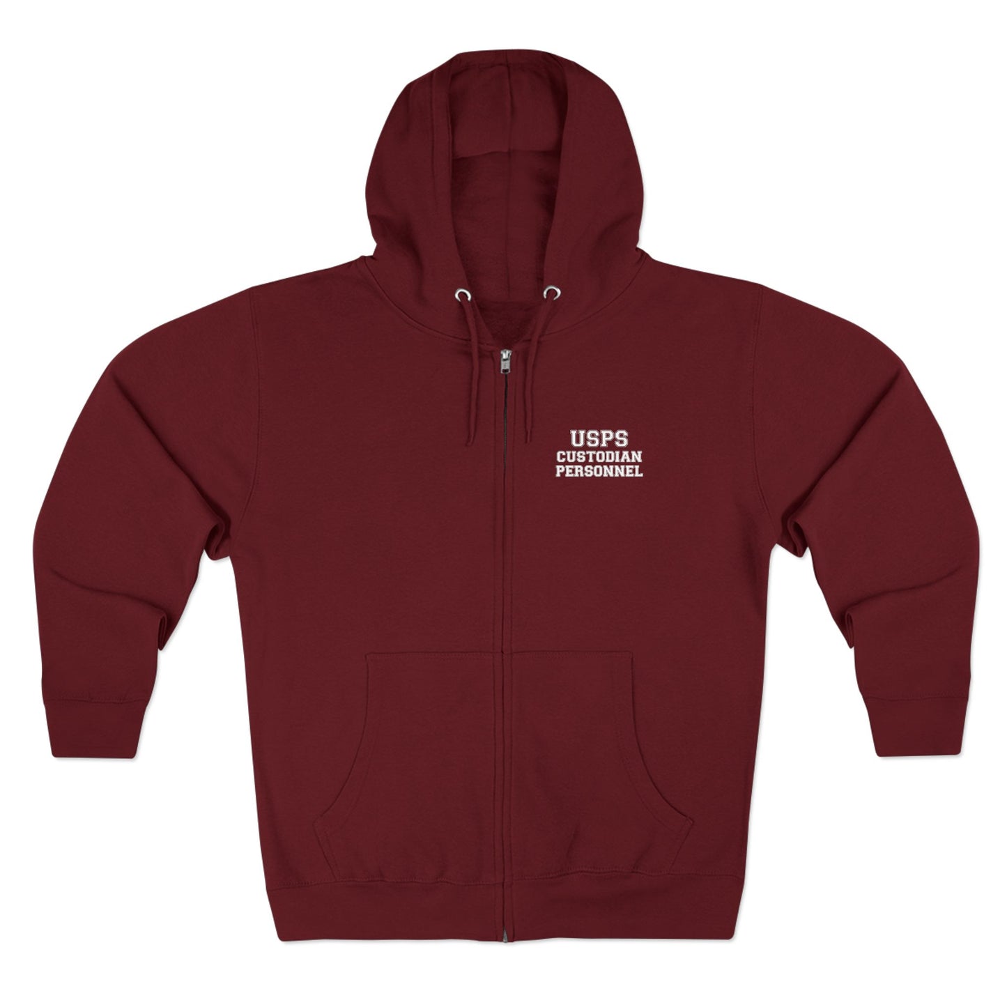 USPS Custodian Personnel Zip Hoodie