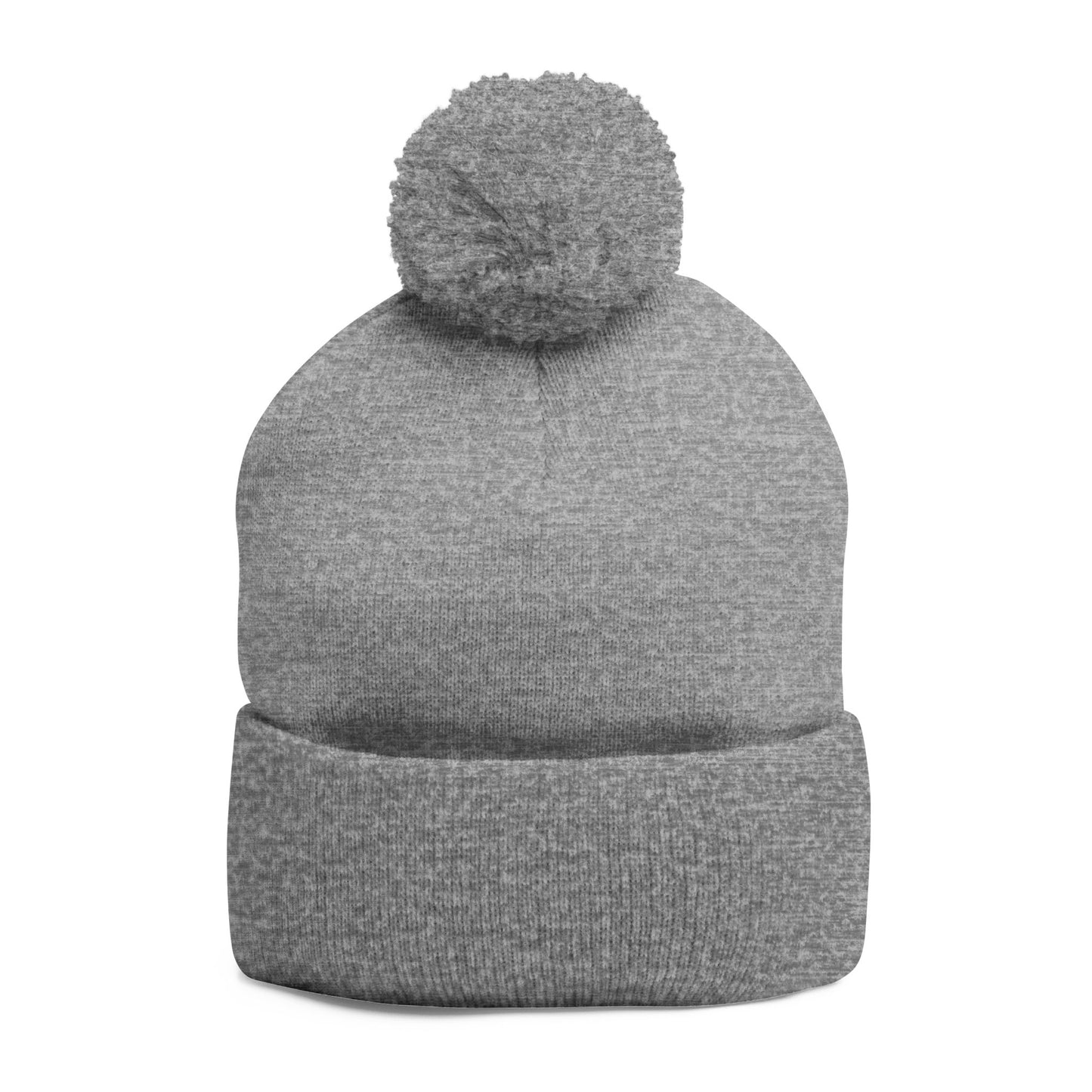 USPS Embroidered White Print Pom-Pom Beanie/Skully