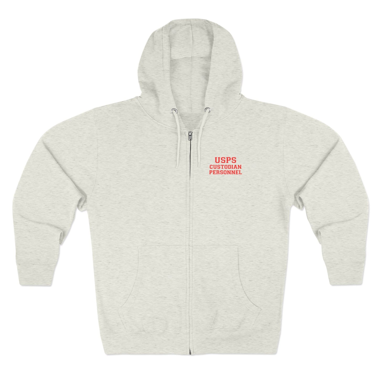 USPS Custodian Personnel Zip Hoodie