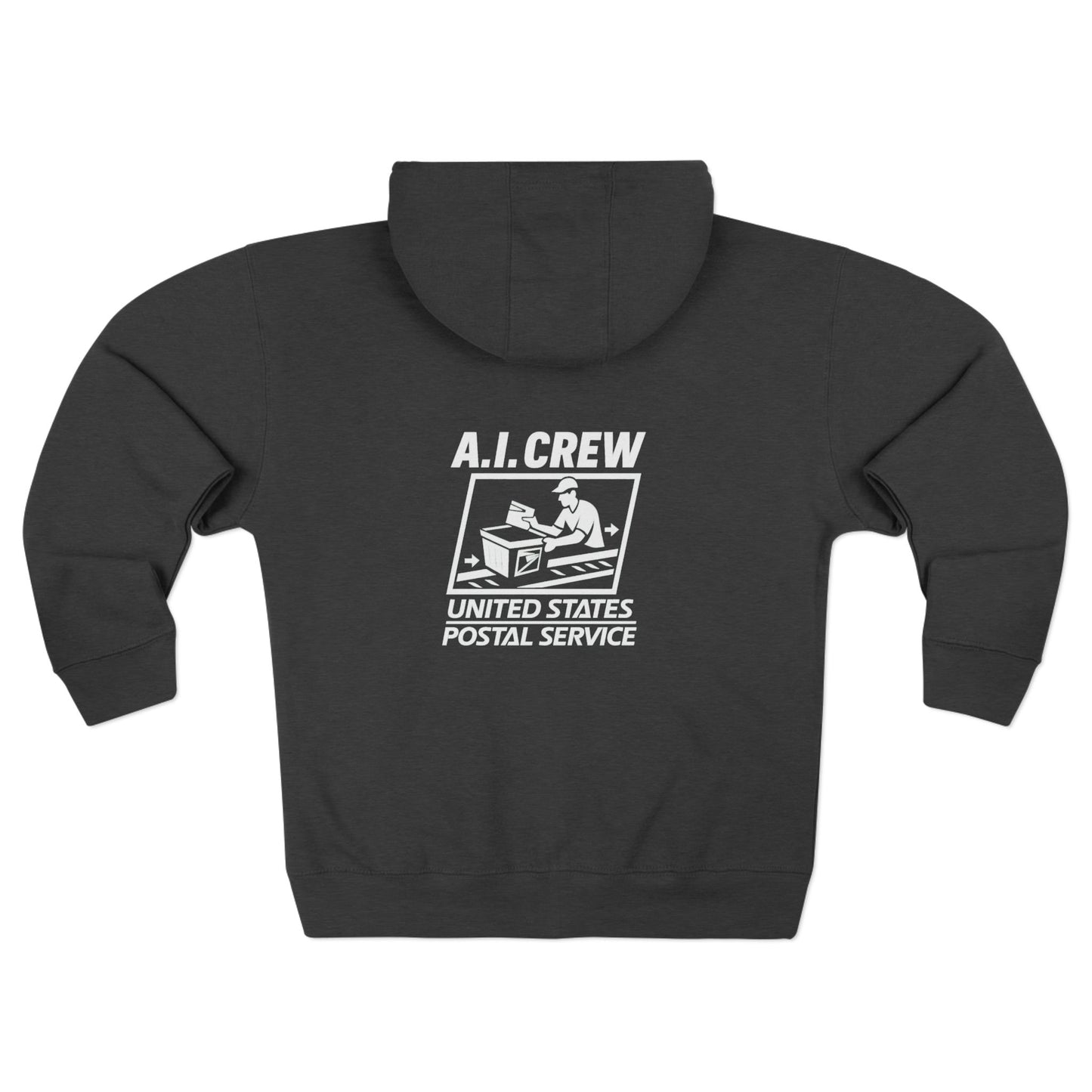 A.I Crew USPS Logo Zip Up Hoodie