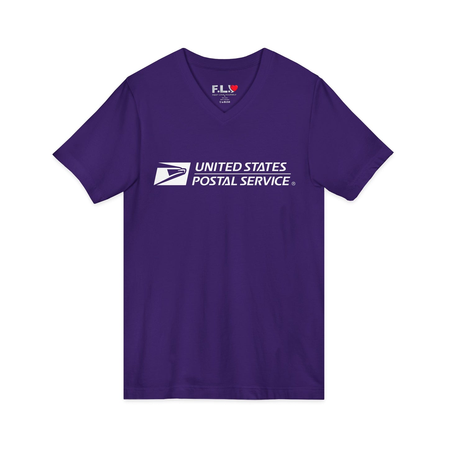 USPS Logo Womens V-Neck Tee