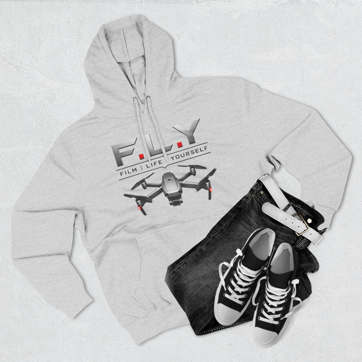 F.L.Y Film Life Yourself Drone Statement Pullover