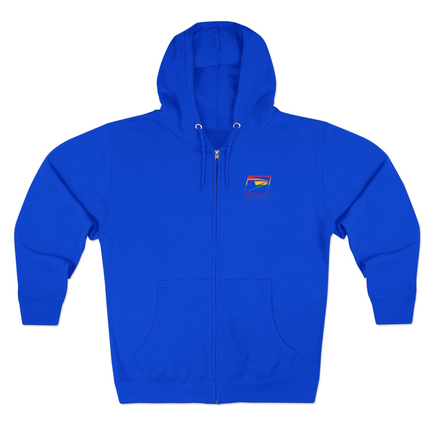 USPS Pride Logo  Zip Up Hoodie