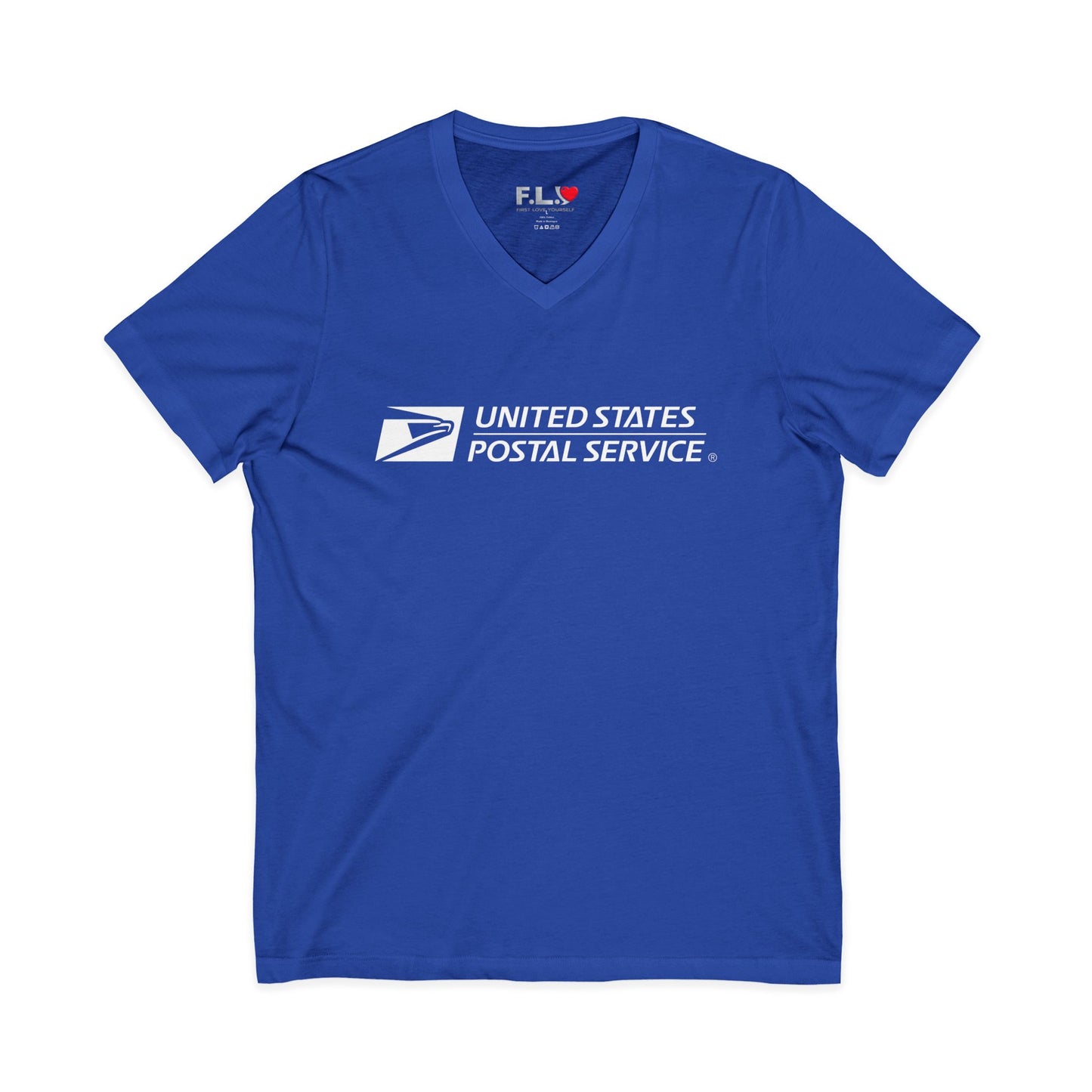 USPS Logo Womens V-Neck Tee