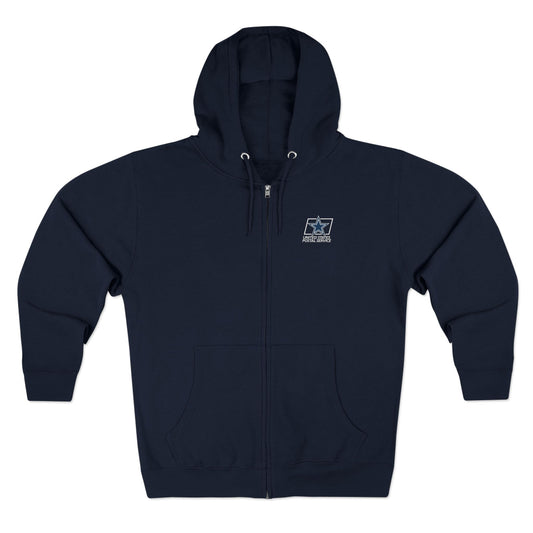 USPS Cowboys Logo Zip Up Hoodie