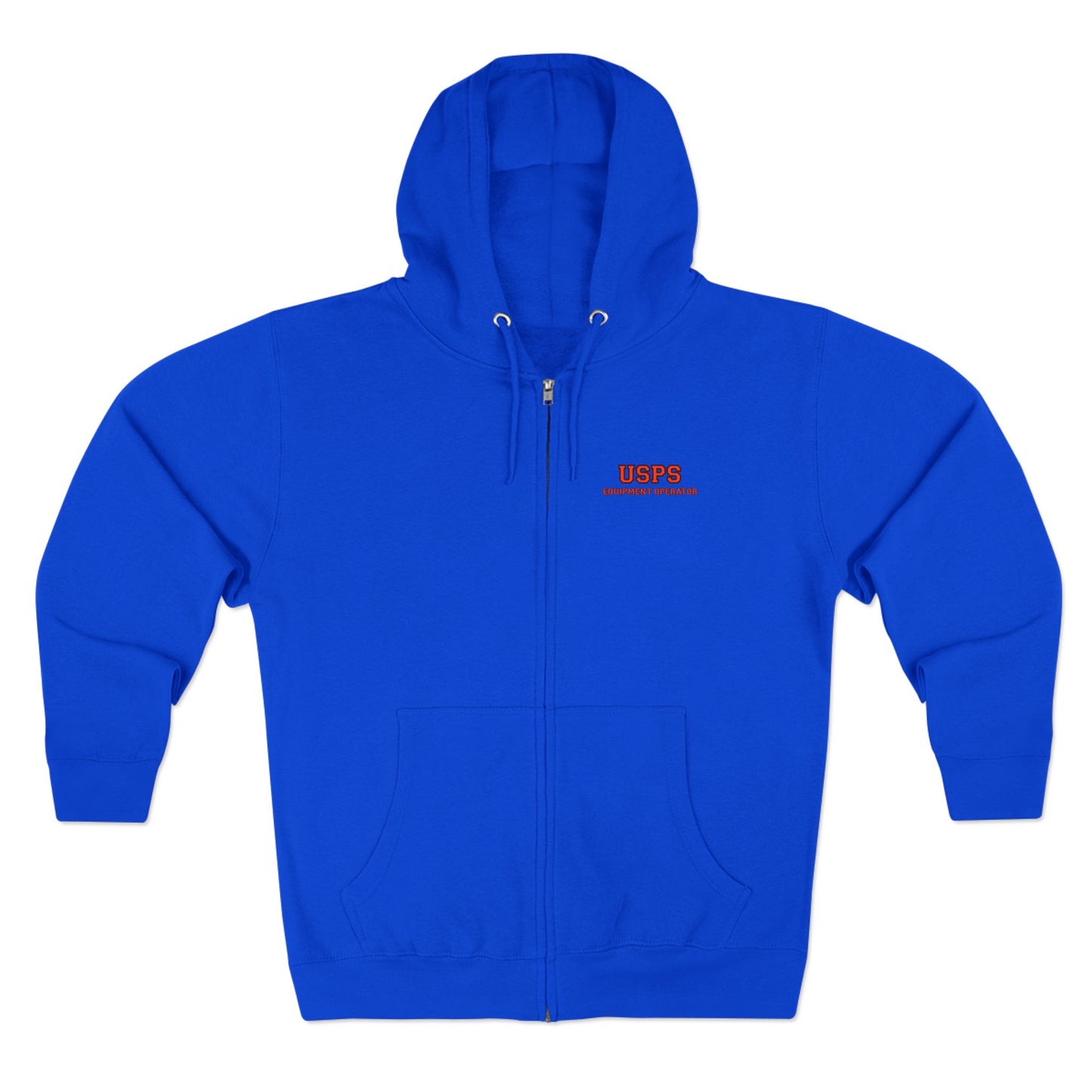 Zip Up Bidded Driver  Hoodie