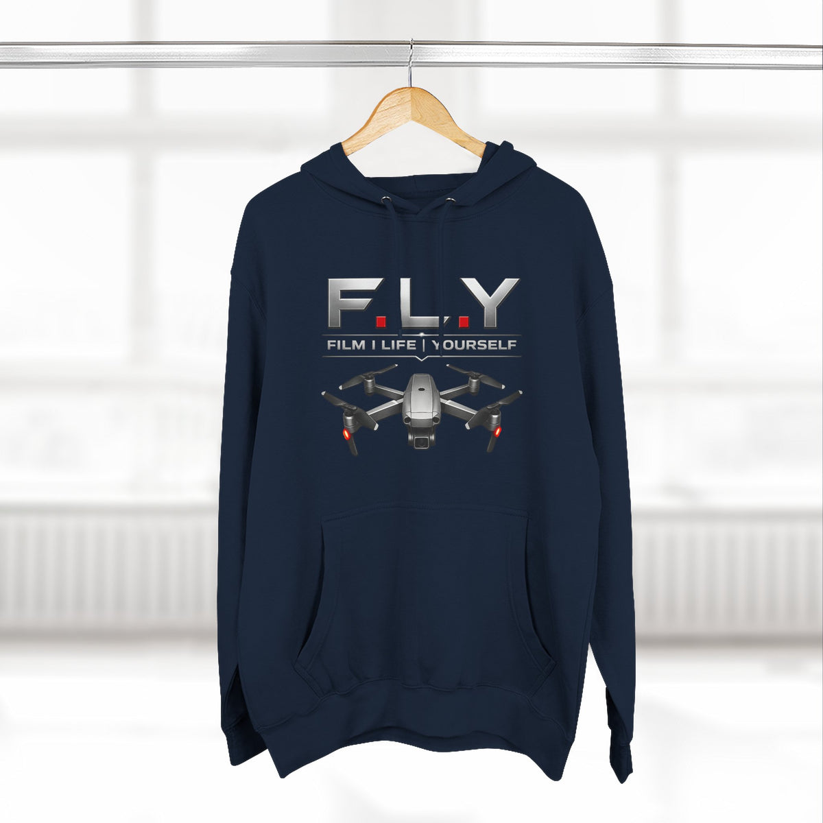 F.L.Y Film Life Yourself Drone Statement Pullover