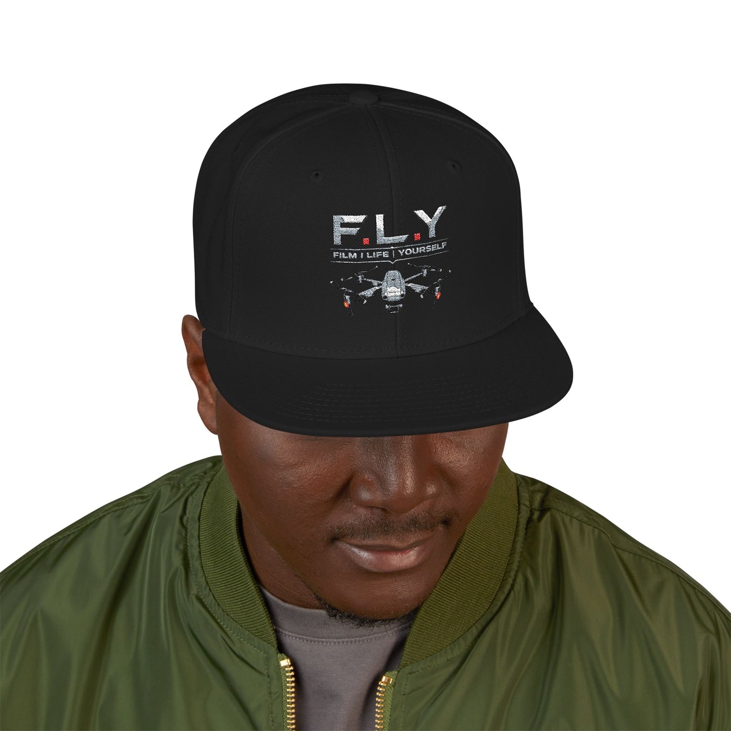 F.L.Y Film Life Yourself Snapback Embroidery