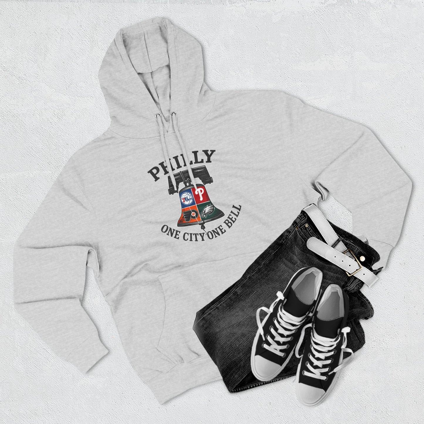 Philly One City One Bell Pullover Hoodie